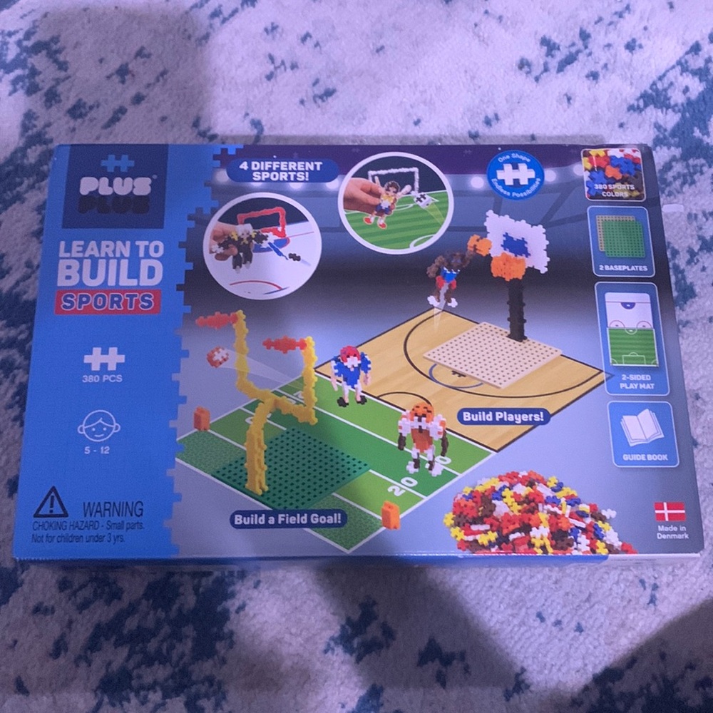 Plus Plus Learn to Build Sports NEW